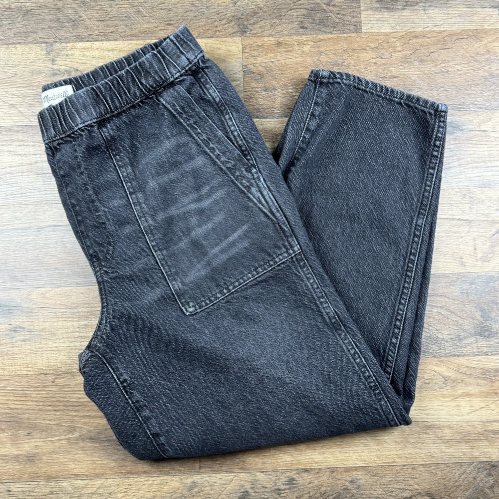 Madewell Black Ankle Cropped Pants
